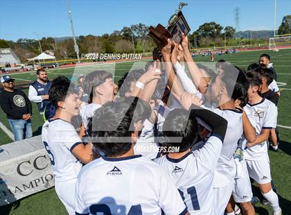Thumbnail 1 in Christopher vs. Everett Alvarez (CIF CCS D3 Finals) photogallery.