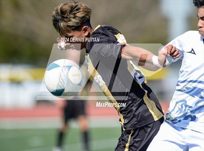 Thumbnail 1 in Christopher vs. Everett Alvarez (CIF CCS D3 Finals) photogallery.
