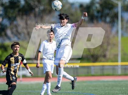 Thumbnail 1 in Christopher vs. Everett Alvarez (CIF CCS D3 Finals) photogallery.