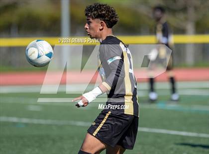 Thumbnail 1 in Christopher vs. Everett Alvarez (CIF CCS D3 Finals) photogallery.