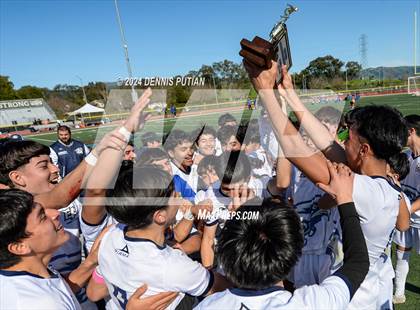 Thumbnail 2 in Christopher vs. Everett Alvarez (CIF CCS D3 Finals) photogallery.