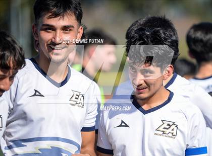 Thumbnail 1 in Christopher vs. Everett Alvarez (CIF CCS D3 Finals) photogallery.