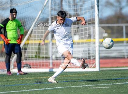 Thumbnail 1 in Christopher vs. Everett Alvarez (CIF CCS D3 Finals) photogallery.