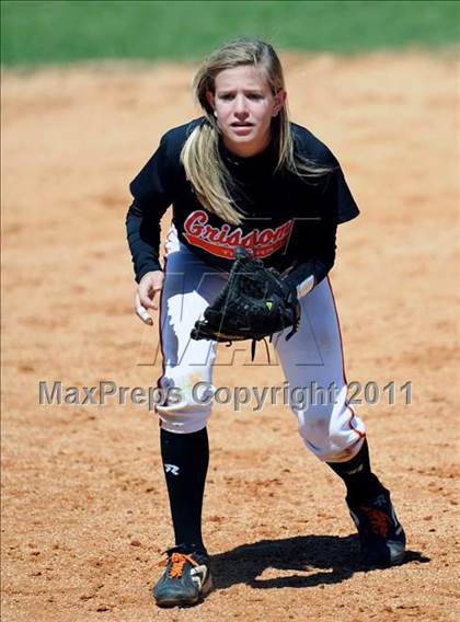 Thumbnail 3 in Grissom [Virgil I.] vs. Holtville (Bob Jones Tournament) photogallery.