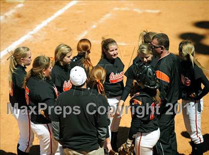 Thumbnail 1 in Grissom [Virgil I.] vs. Holtville (Bob Jones Tournament) photogallery.