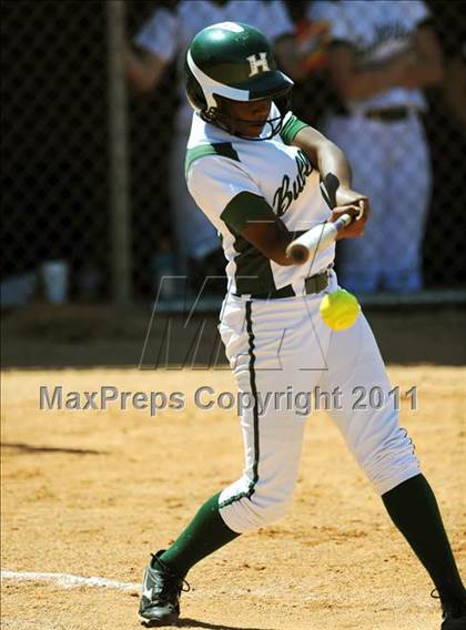 Thumbnail 3 in Grissom [Virgil I.] vs. Holtville (Bob Jones Tournament) photogallery.