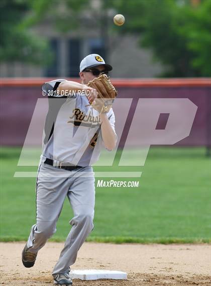 Thumbnail 1 in Richards @ Brother Rice (IHSA Class 4A Regional Final) photogallery.