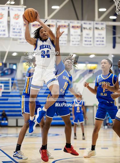 Thumbnail 3 in Burke County vs. Denmark-Olar (100 Black Men of Augusta Thanksgiving Classic) photogallery.