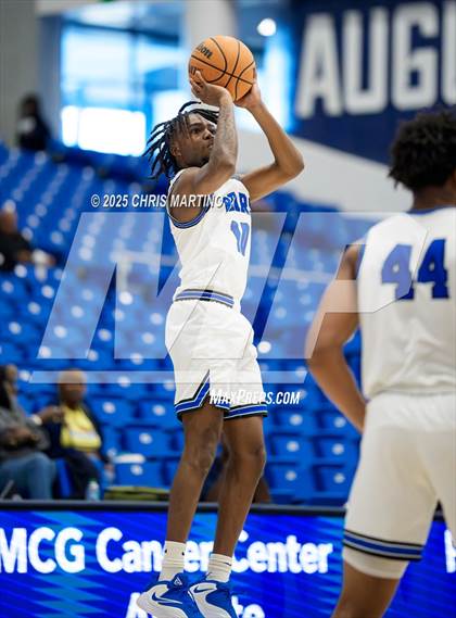 Thumbnail 1 in Burke County vs. Denmark-Olar (100 Black Men of Augusta Thanksgiving Classic) photogallery.