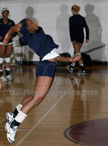 Thumbnail 3 in Robert Lee vs. Stony Point (Nike Volleyball Classic) photogallery.