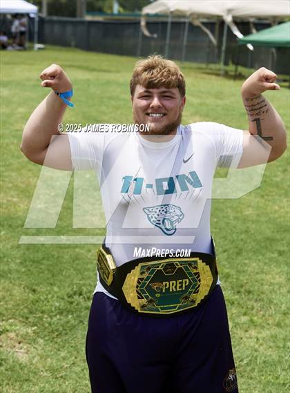 Thumbnail 2 in Big Man Challenge Awards Columbia (Jaguars Prep Nike 11-On 7v7) photogallery.