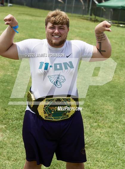 Thumbnail 1 in Big Man Challenge Awards Columbia (Jaguars Prep Nike 11-On 7v7) photogallery.