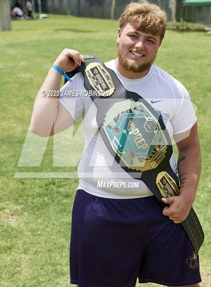 Thumbnail 3 in Big Man Challenge Awards Columbia (Jaguars Prep Nike 11-On 7v7) photogallery.