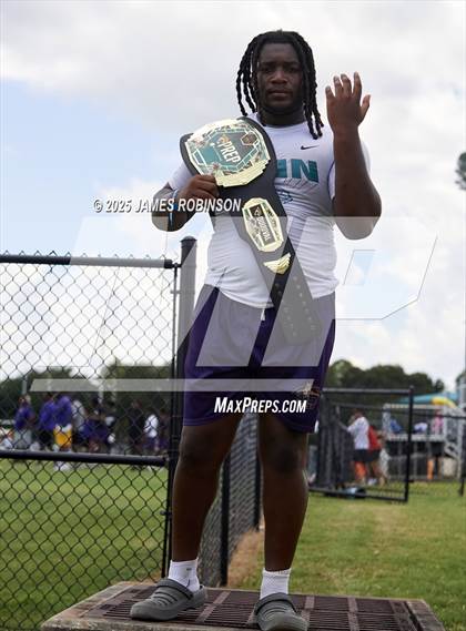 Thumbnail 2 in Big Man Challenge Awards Columbia (Jaguars Prep Nike 11-On 7v7) photogallery.