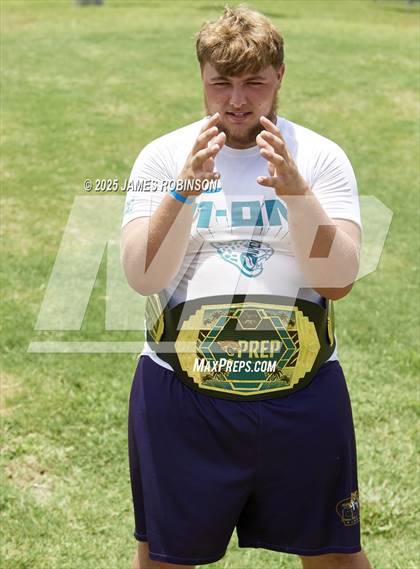 Thumbnail 3 in Big Man Challenge Awards Columbia (Jaguars Prep Nike 11-On 7v7) photogallery.