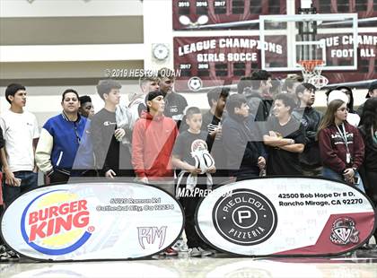 Thumbnail 1 in Rancho Mirage Holiday Invitational Slam Dunk Contest photogallery.