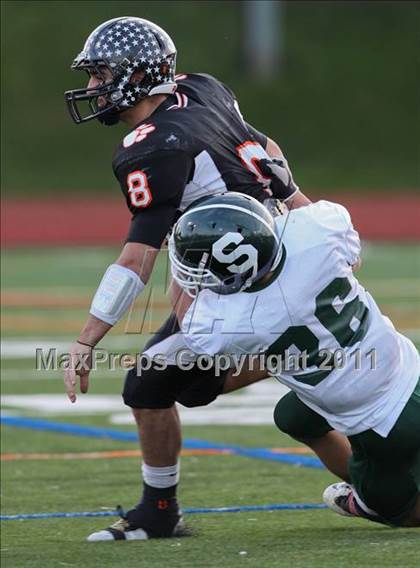 Thumbnail 3 in Croton-Harmon vs. Schalmont (NYSPHSAA Class B Semifinal) photogallery.