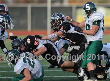 Thumbnail 1 in Croton-Harmon vs. Schalmont (NYSPHSAA Class B Semifinal) photogallery.