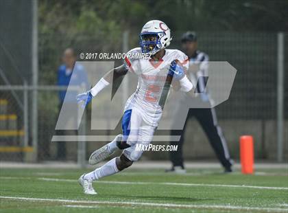 Thumbnail 2 in Vincent Memorial vs. Crawford (CIF SDS D5 Final) photogallery.