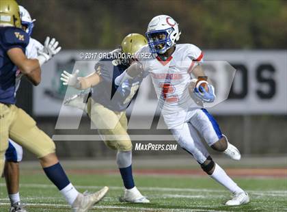 Thumbnail 2 in Vincent Memorial vs. Crawford (CIF SDS D5 Final) photogallery.