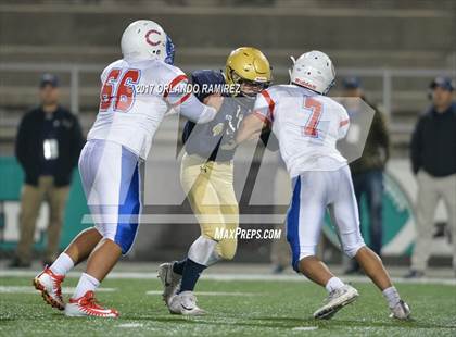 Thumbnail 2 in Vincent Memorial vs. Crawford (CIF SDS D5 Final) photogallery.