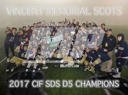 Thumbnail 3 in Vincent Memorial vs. Crawford (CIF SDS D5 Final) photogallery.
