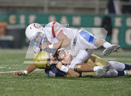 Thumbnail 2 in Vincent Memorial vs. Crawford (CIF SDS D5 Final) photogallery.