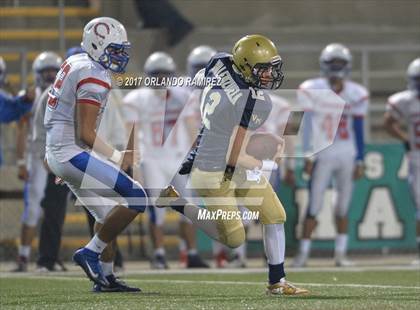 Thumbnail 3 in Vincent Memorial vs. Crawford (CIF SDS D5 Final) photogallery.