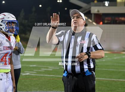 Thumbnail 3 in Vincent Memorial vs. Crawford (CIF SDS D5 Final) photogallery.