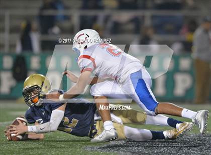 Thumbnail 3 in Vincent Memorial vs. Crawford (CIF SDS D5 Final) photogallery.