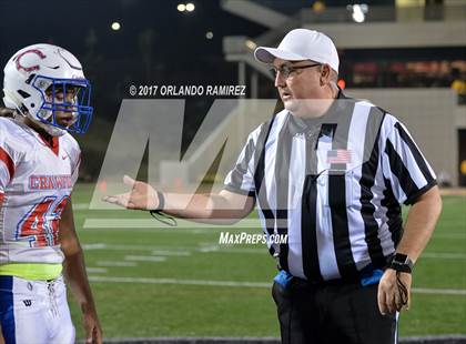 Thumbnail 3 in Vincent Memorial vs. Crawford (CIF SDS D5 Final) photogallery.