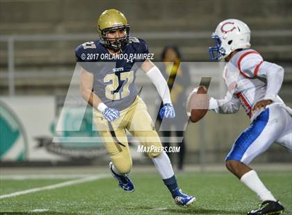 Thumbnail 3 in Vincent Memorial vs. Crawford (CIF SDS D5 Final) photogallery.