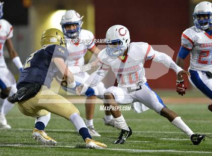 Thumbnail 3 in Vincent Memorial vs. Crawford (CIF SDS D5 Final) photogallery.