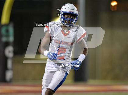 Thumbnail 3 in Vincent Memorial vs. Crawford (CIF SDS D5 Final) photogallery.