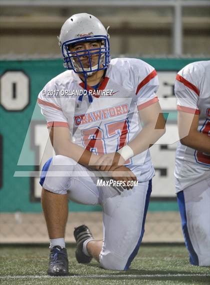 Thumbnail 1 in Vincent Memorial vs. Crawford (CIF SDS D5 Final) photogallery.