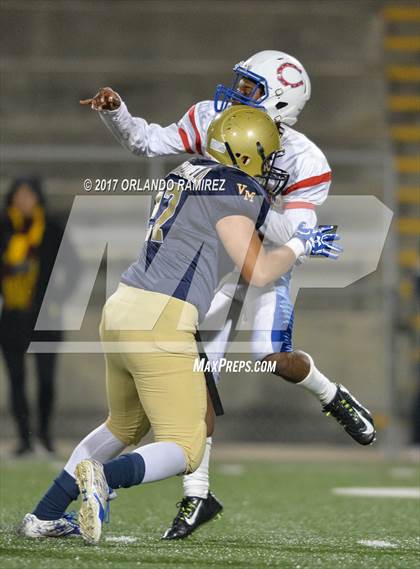 Thumbnail 3 in Vincent Memorial vs. Crawford (CIF SDS D5 Final) photogallery.