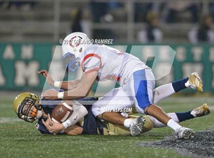 Thumbnail 1 in Vincent Memorial vs. Crawford (CIF SDS D5 Final) photogallery.