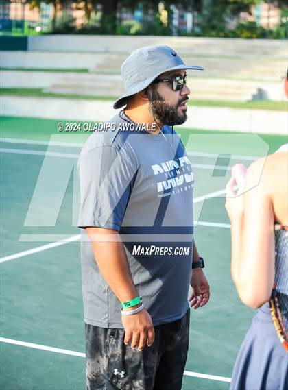 Thumbnail 3 in Randall vs Wimberley (UIL 4A Tennis Semifinal) photogallery.