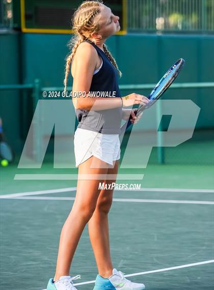Thumbnail 3 in Randall vs Wimberley (UIL 4A Tennis Semifinal) photogallery.