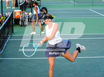 Thumbnail 3 in Randall vs Wimberley (UIL 4A Tennis Semifinal) photogallery.