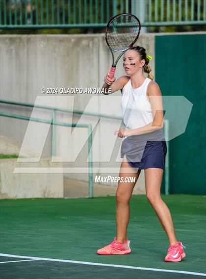 Thumbnail 1 in Randall vs Wimberley (UIL 4A Tennis Semifinal) photogallery.