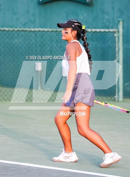 Thumbnail 3 in Randall vs Wimberley (UIL 4A Tennis Semifinal) photogallery.