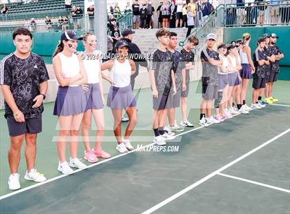 Thumbnail 3 in Randall vs Wimberley (UIL 4A Tennis Semifinal) photogallery.