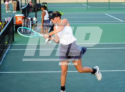 Thumbnail 2 in Randall vs Wimberley (UIL 4A Tennis Semifinal) photogallery.
