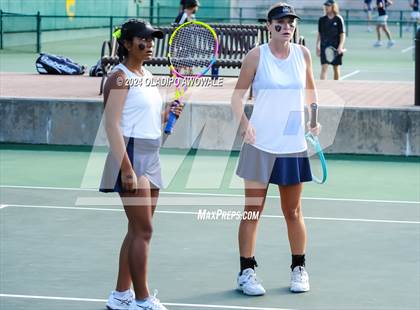 Thumbnail 2 in Randall vs Wimberley (UIL 4A Tennis Semifinal) photogallery.