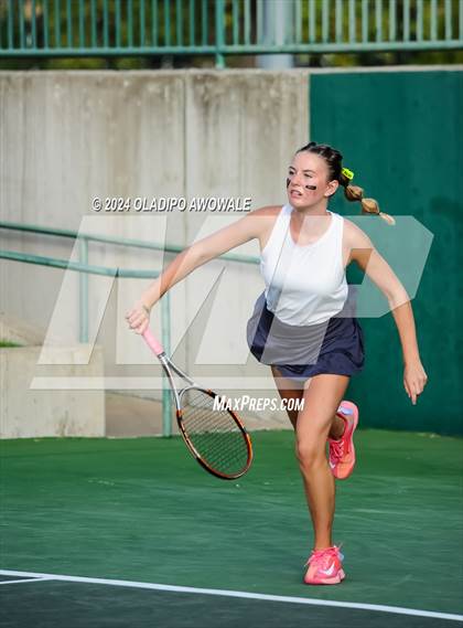 Thumbnail 2 in Randall vs Wimberley (UIL 4A Tennis Semifinal) photogallery.
