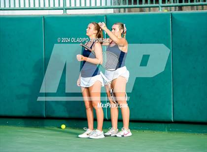 Thumbnail 3 in Randall vs Wimberley (UIL 4A Tennis Semifinal) photogallery.