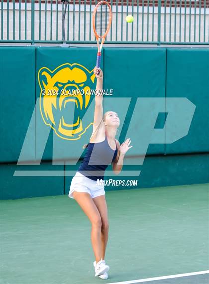 Thumbnail 1 in Randall vs Wimberley (UIL 4A Tennis Semifinal) photogallery.