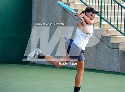 Thumbnail 3 in Randall vs Wimberley (UIL 4A Tennis Semifinal) photogallery.