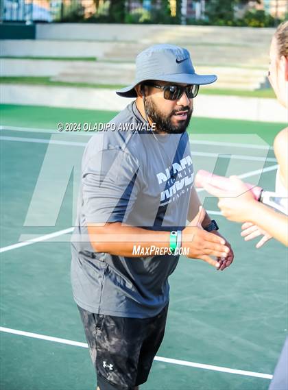 Thumbnail 2 in Randall vs Wimberley (UIL 4A Tennis Semifinal) photogallery.